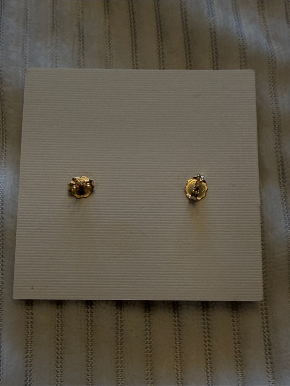 Agapantha jewelry gold fill studs - Picture 2 of 2